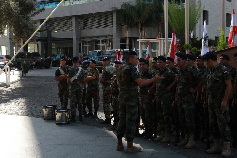 Lunch for the Casualties of Lebanese Army 